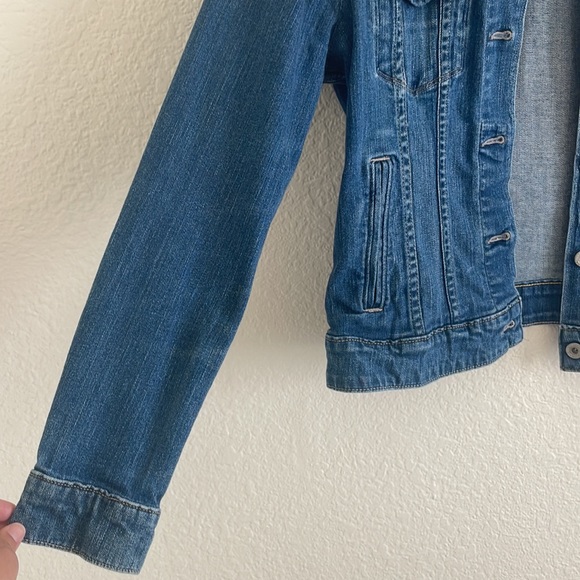 Levi’s Women's Original Denim Jean Trucker Jacket L - Picture 8 of 12